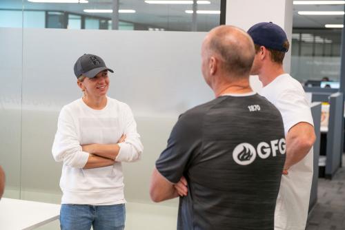 20200115 Simona at Port Adelaide Football Club