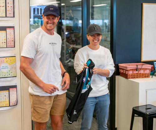 20200115 Simona at Port Adelaide Football Club
